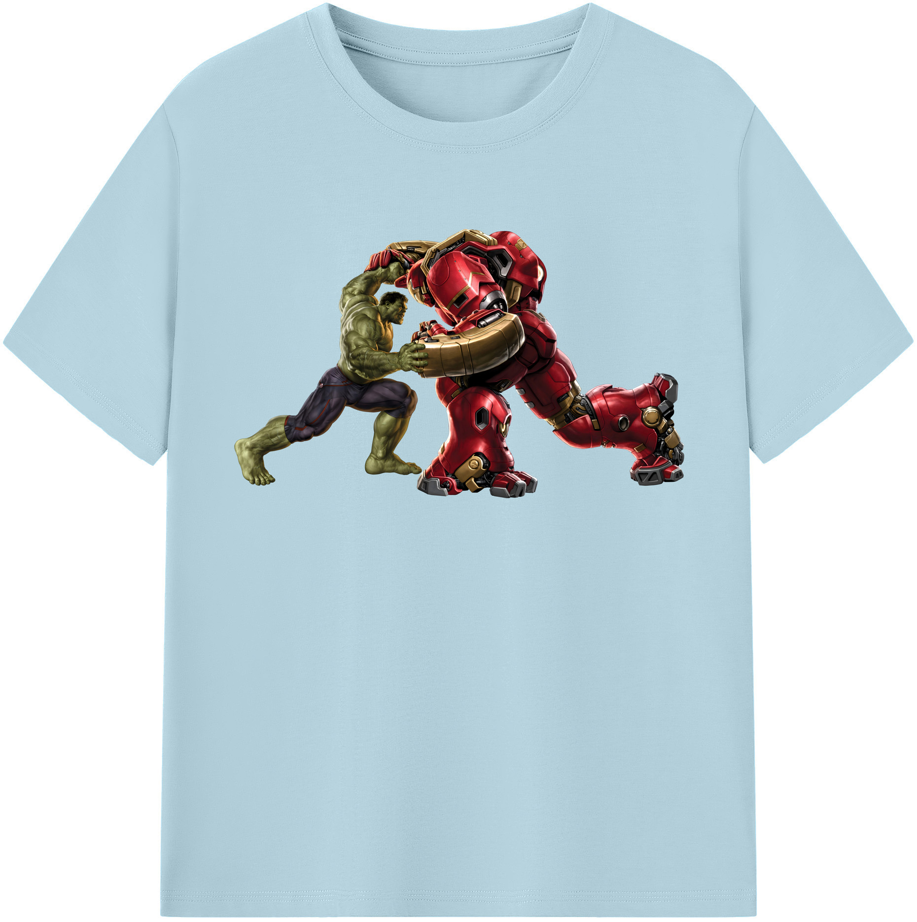 （画像用） アベンジャーズ The Avengers 綿100％半袖Tシャツ（フロントプリント）